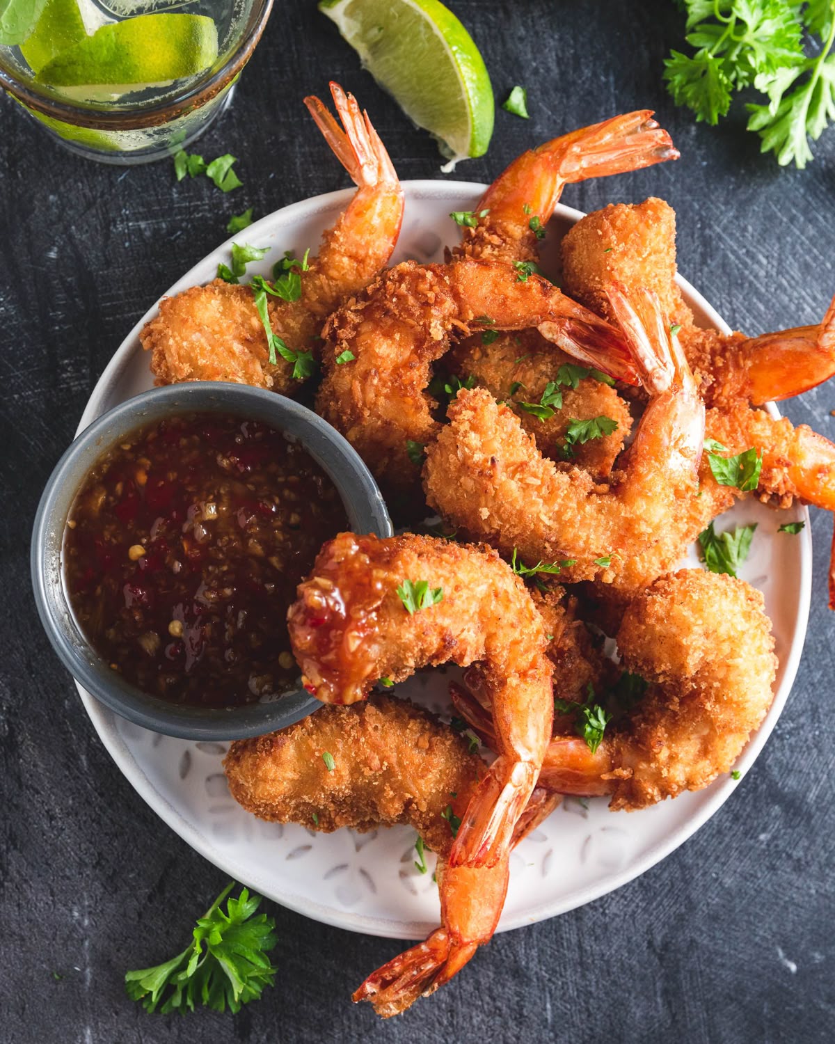 Crumbed Prawns