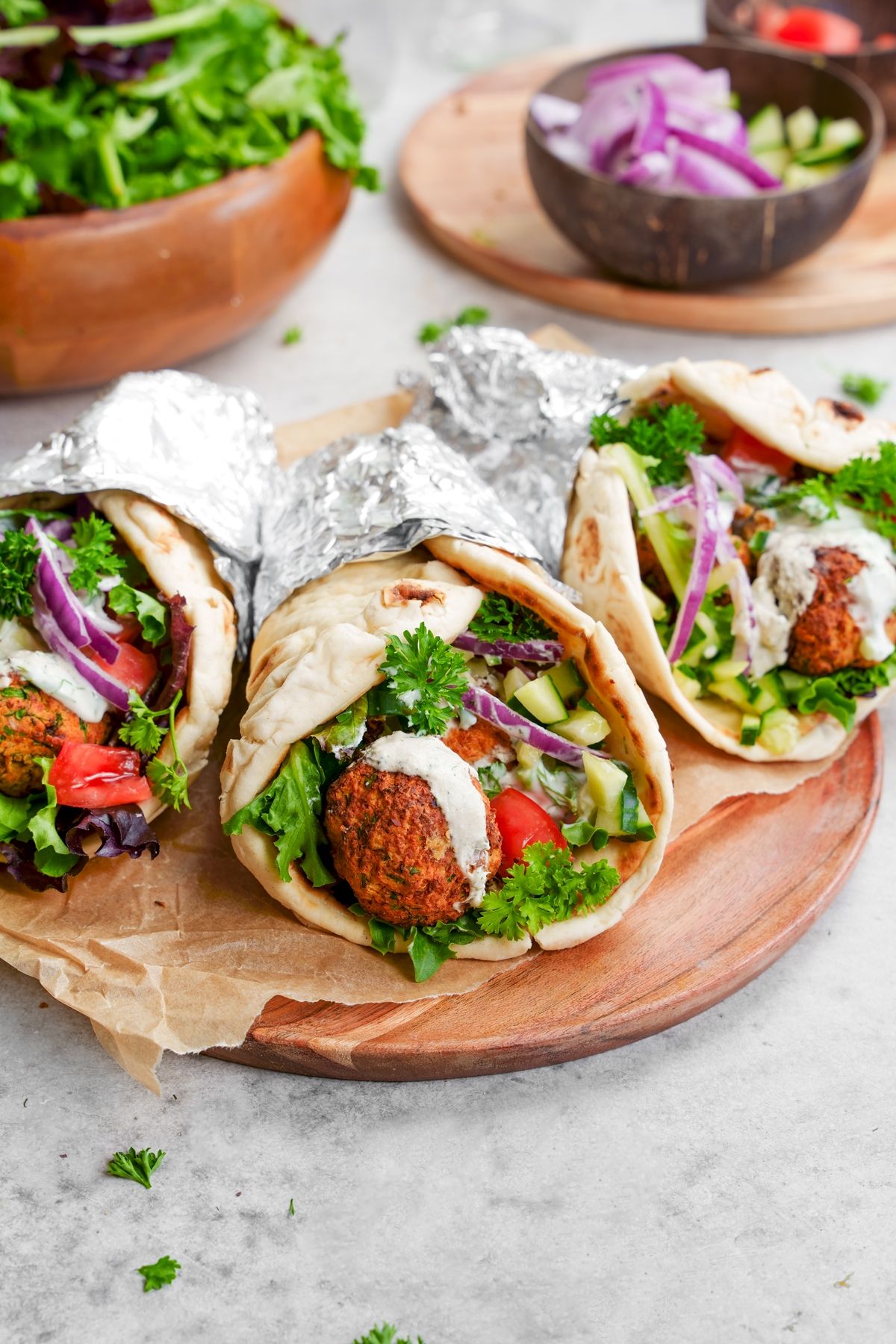 Falafel Wraps