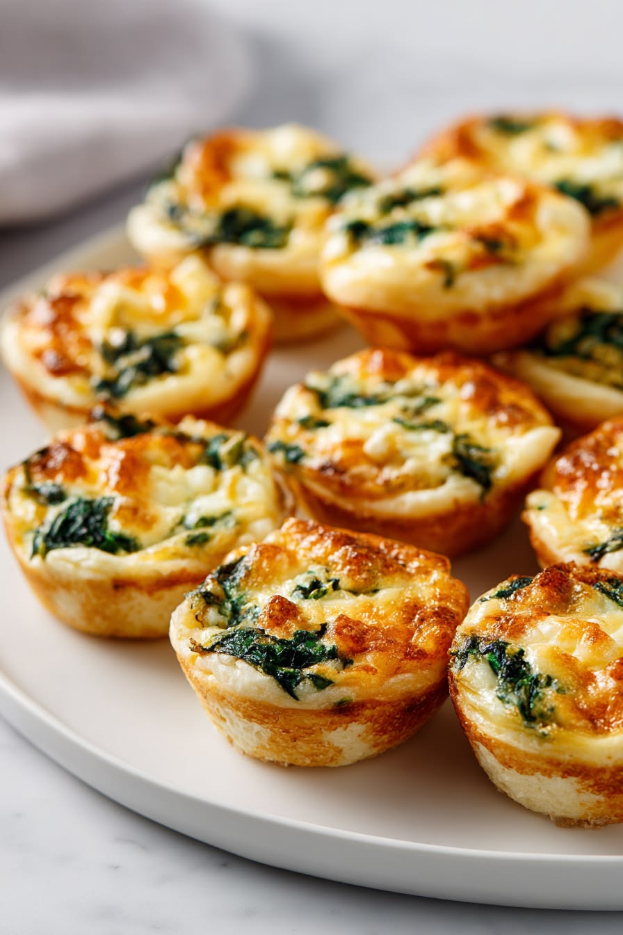 Feta & Spinach Quiches