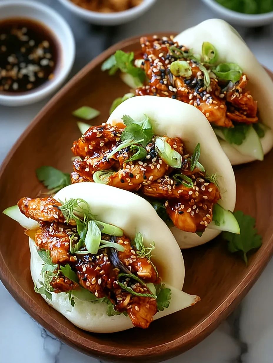 Fried Korean Chicken Bao