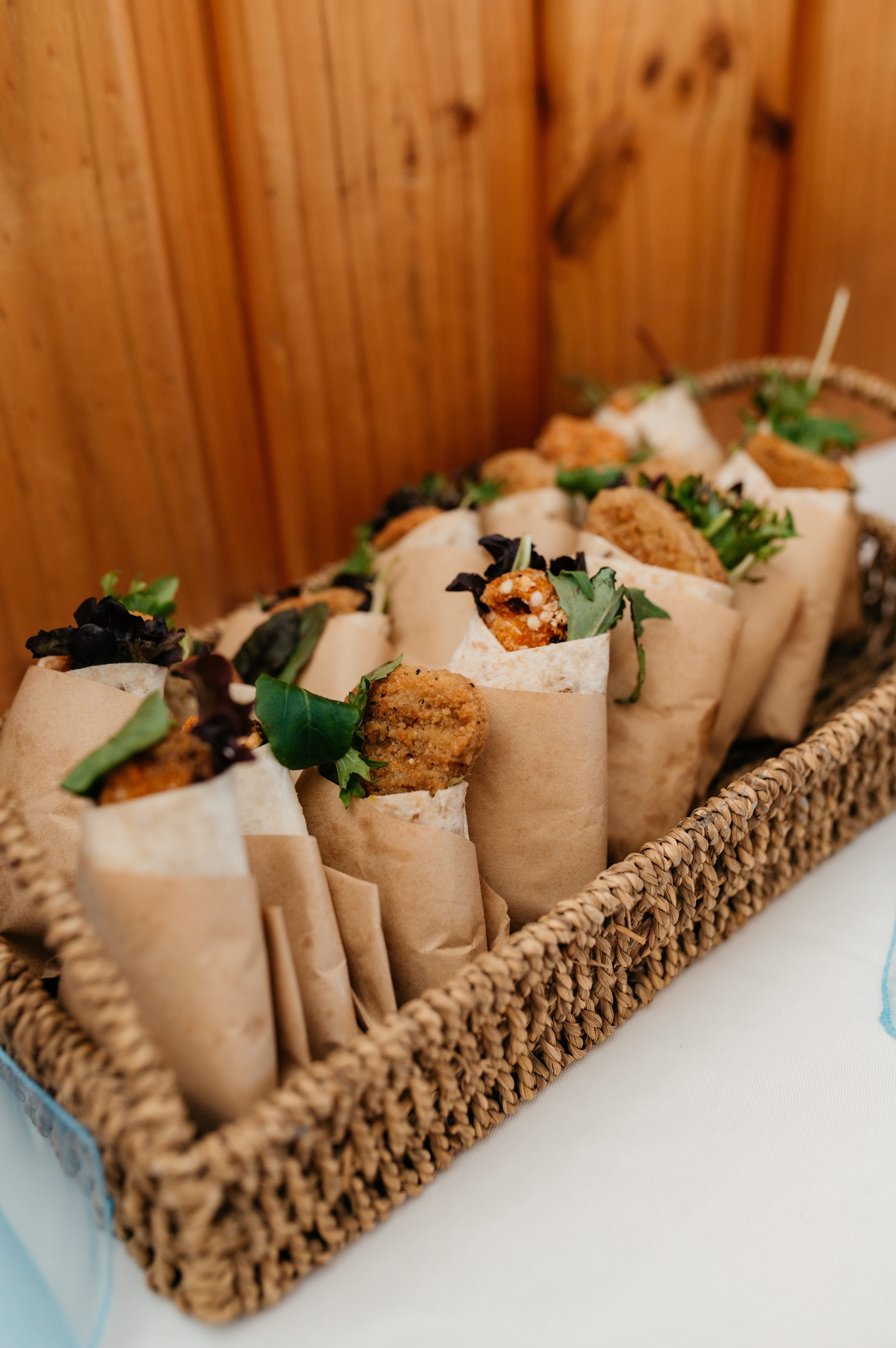 Assortment of Roti Wraps