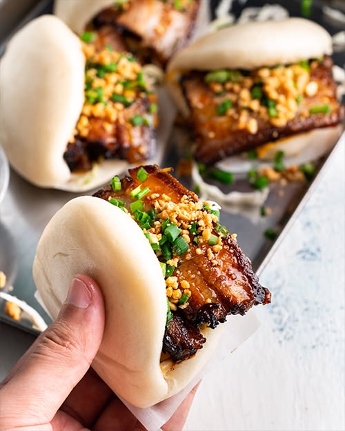 Sticky BBQ Pork Bao